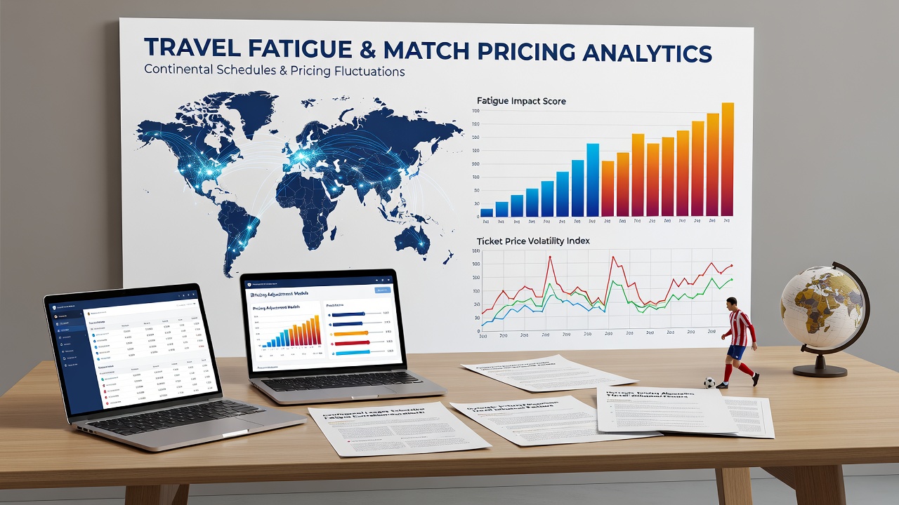 Data visualization showing travel distance correlations with match outcome probabilities and adjusted betting lines