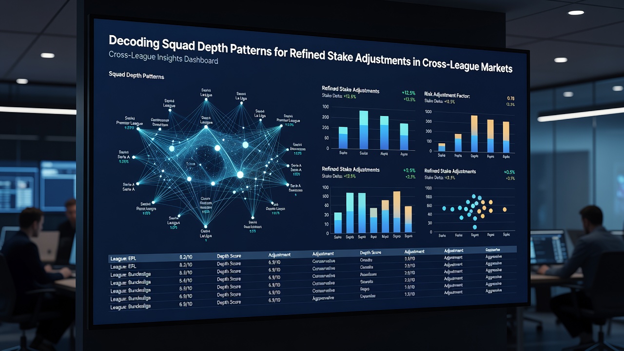 Comparison chart showing injury impact and recovery rates in cross-league squad analysis