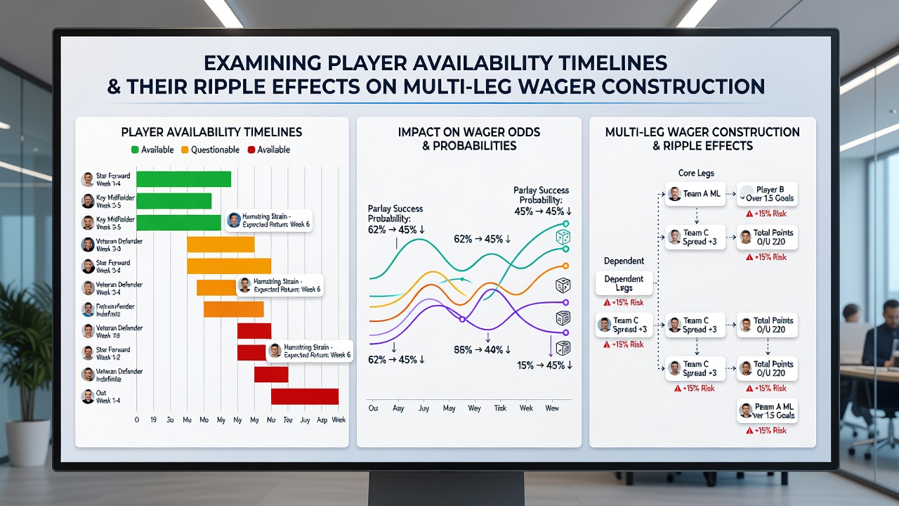 Infographic illustrating how player returns affect accumulator selections in European domestic leagues