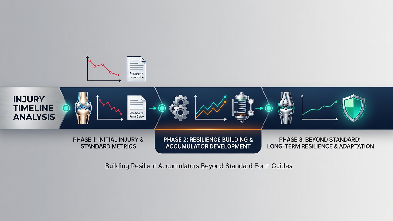 Detailed charts showing player recovery timelines and performance metrics post-injury